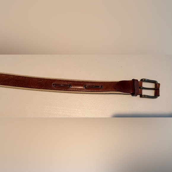 Brooks Brothers | men’s leather belt. Size: 48 - Picture 4 of 14